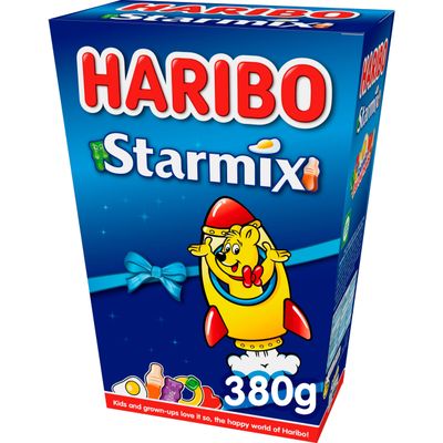 HARIBO Starmix - Gummy and Foam Sweets Gift Box - 380g