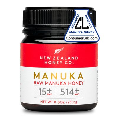 New Zealand Honey Co. Raw Manuka Honey UMF 15+ / MGO 514+ 250g