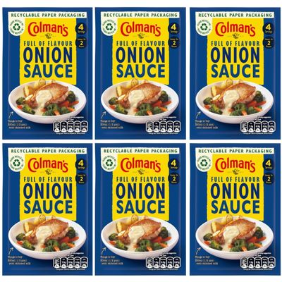 Colman's Onion Sauce Mix 35g Case of 6