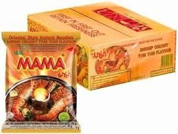 Mama Creamy Shrimp Tom Yum Noodles 55gm x 30 Indulge in Rich, Creamy Thai Flavor Luxurious Creamy Elegance Quality Ingredients Instant Enjoyment Real Shrimp