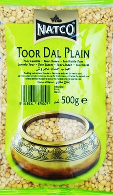 Natco Toor Dal Plain 500g