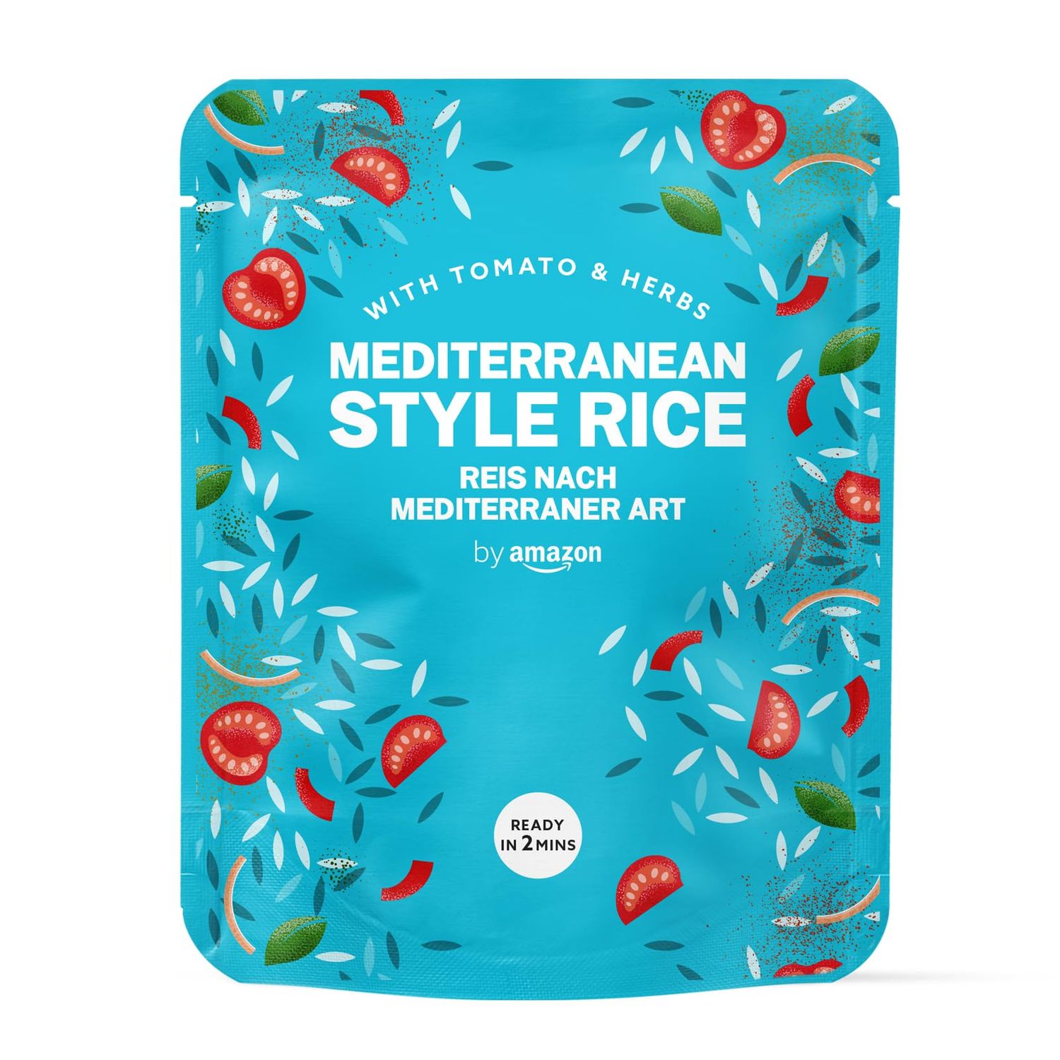 by Amazon Meditterenean Microwave Rice, 250g