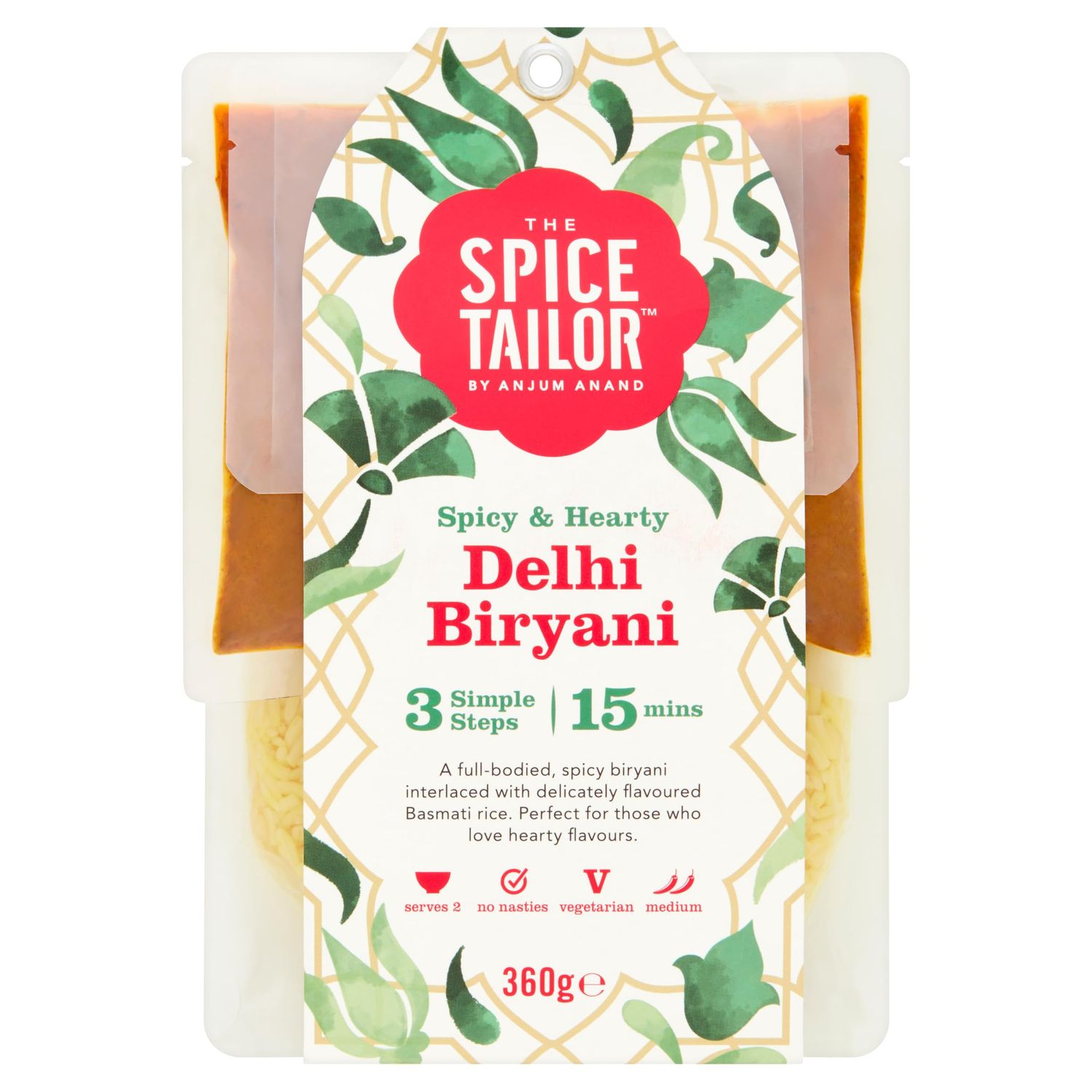 The Spice Tailor, Biryani Kits, Delhi Biryani, 360 g Packet (Pack of 1)