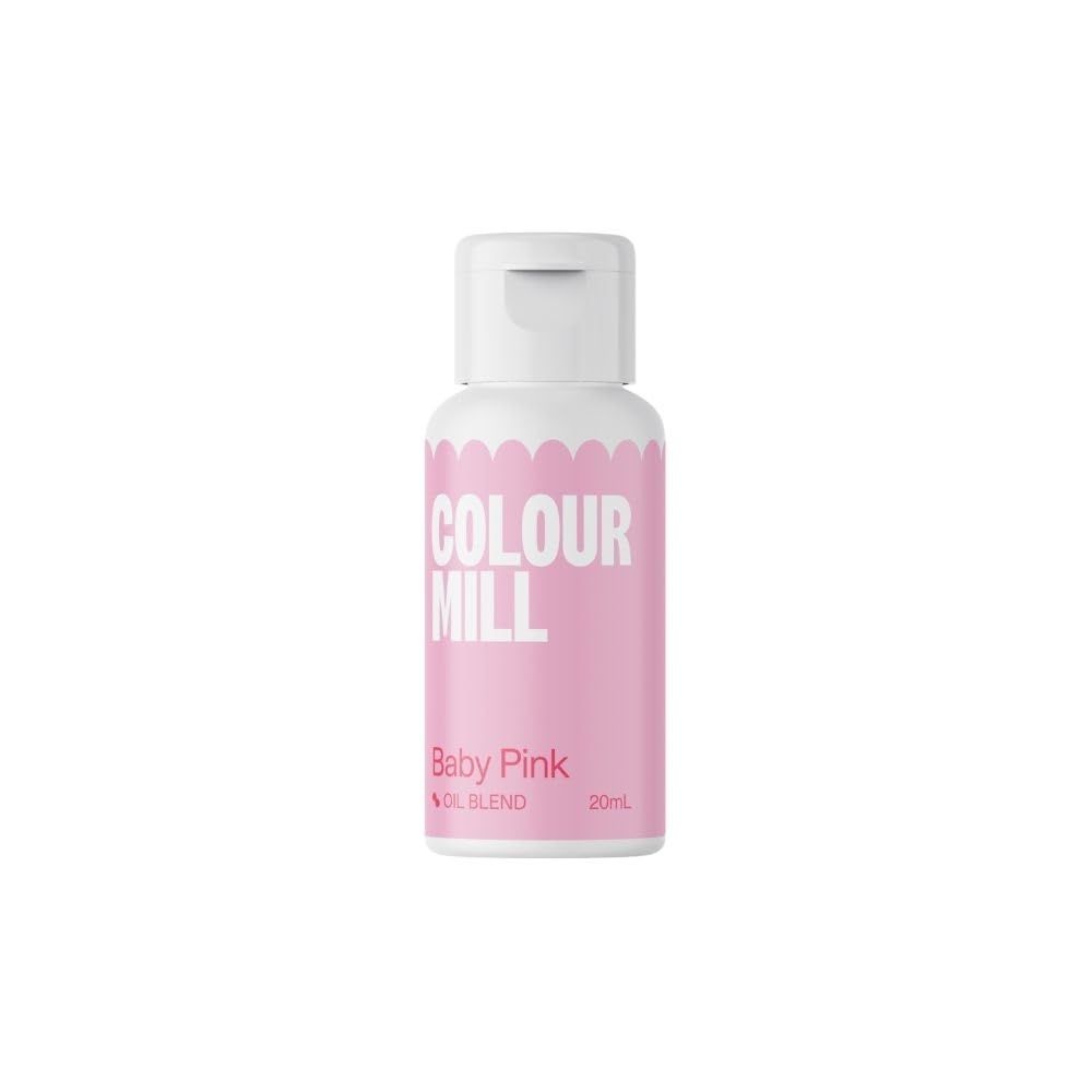 Colour Mill Baby Pink - Next Generation Oil Based Food Colouring for Baking, Decorating, Icing and Cooking Food Dye DIY Slime and Crafts 20 ml