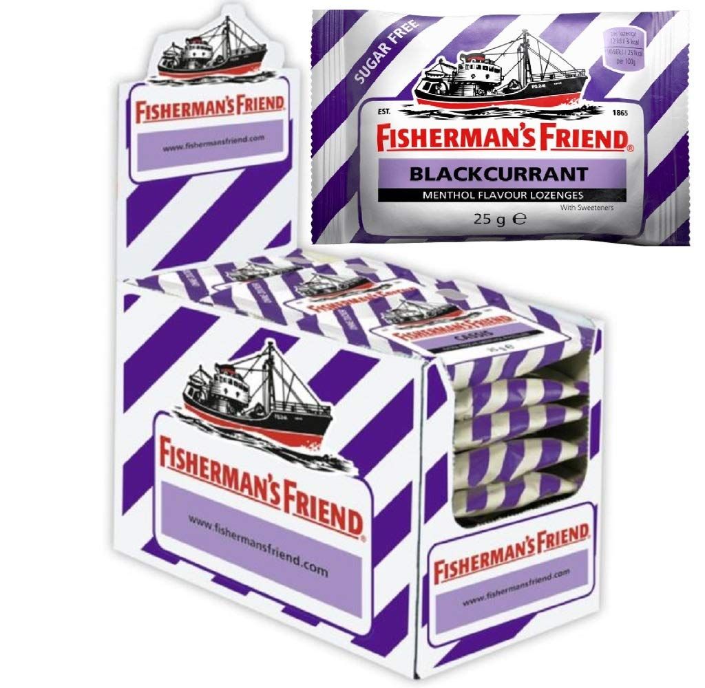 Fishermans Friend Blackcurrant 24 For 18 (25g x 24 x 1 pack size)