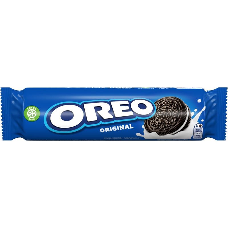 OREO Original Cocoa Sandwich Cookies, 154 g (Pack of 1)