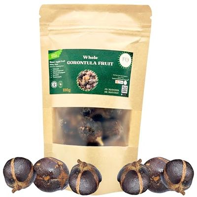 GoronTula Fruits Azanza garckeana Snot Apple Fruits Silky Kola Fresh Fully Ripened Juicy Fruit Varied Sizes (100g)