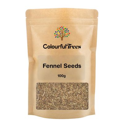 Fennel Seeds 100g by Colourful Trees
