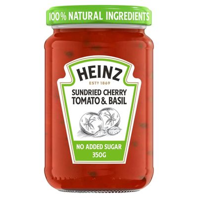 Heinz Cherry Tomato &amp; Basil Italian Pasta Sauce, 350g