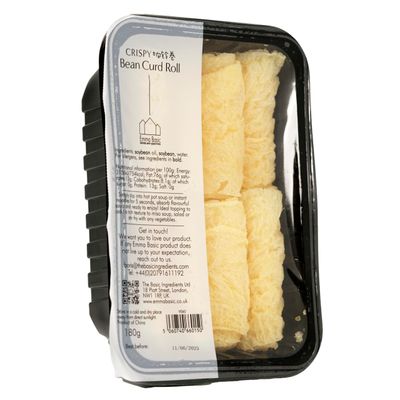 Emma Basic - Crispy Bean Curd Roll Soy Beancurd Hot Pot Vegan Gluten Free Soup Topping