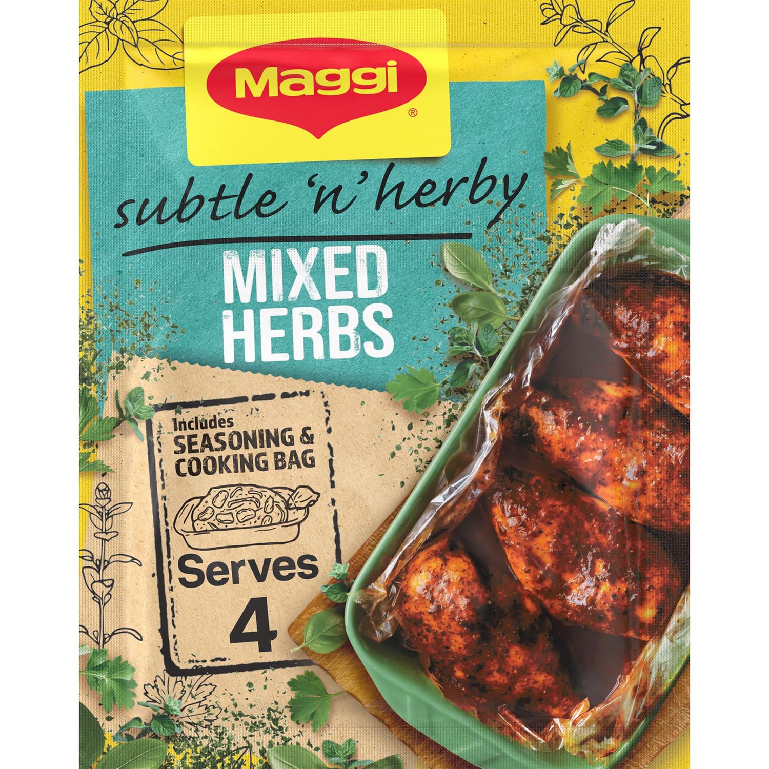 Maggi So Juicy Chicken &amp; Herb 30g