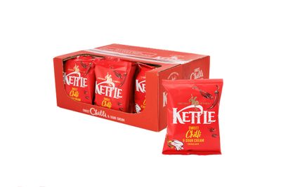 Kettle Chips Sweet Chilli 40 g (Pack of 18)
