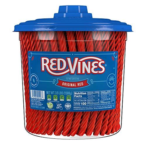 Red Vines Original Red Licorice Twists 1.58 kg