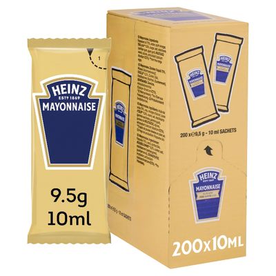 Heinz Mayonnaise Sachets 200 x 10 ml