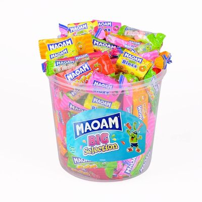 HARIBO Maoam Selection Sweet Tub Kids Party Sweets Bucket Variety Pack 1.14kg