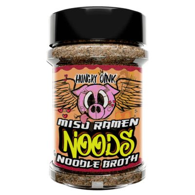 Angus &amp; Oink Miso Ramen Noodle Broth Seasoning Ultimate Umami Flavour Authentic Japanese-Inspired Broth Perfect for Noodles, Vegetables &amp; Protein Gluten-Free 200g