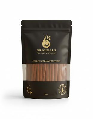 Ceylon Cinnamon Sticks (50g) - Ceylon Cinnamon Ethically sourced 100% Authentic True Ceylon Premium Quality Vegan Natural Non GMO No additives No Preservatives Originals 50g
