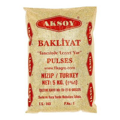 Aksoy White Quinoa 5KG Whole Grain Quinoa - Ready to Cook Food for Oats and Seeds Recipes - Nutritious Meal with Essential Vitamins, Protein, and Fiber, Perfect for Salads