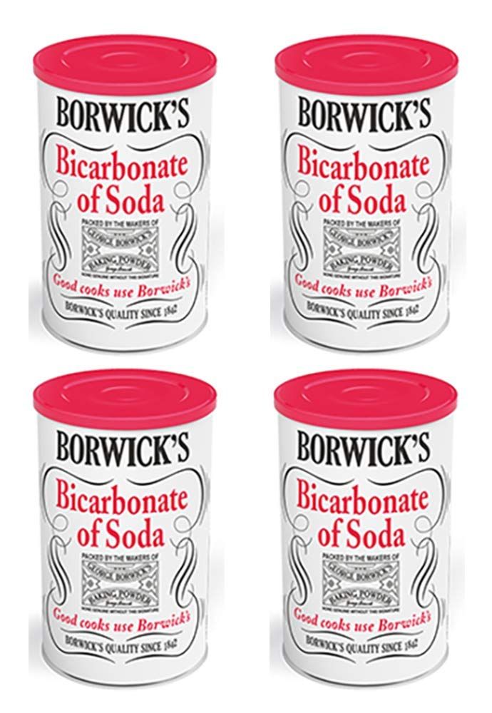 Borwicks Bicarbonate of Soda 4 x 100gm