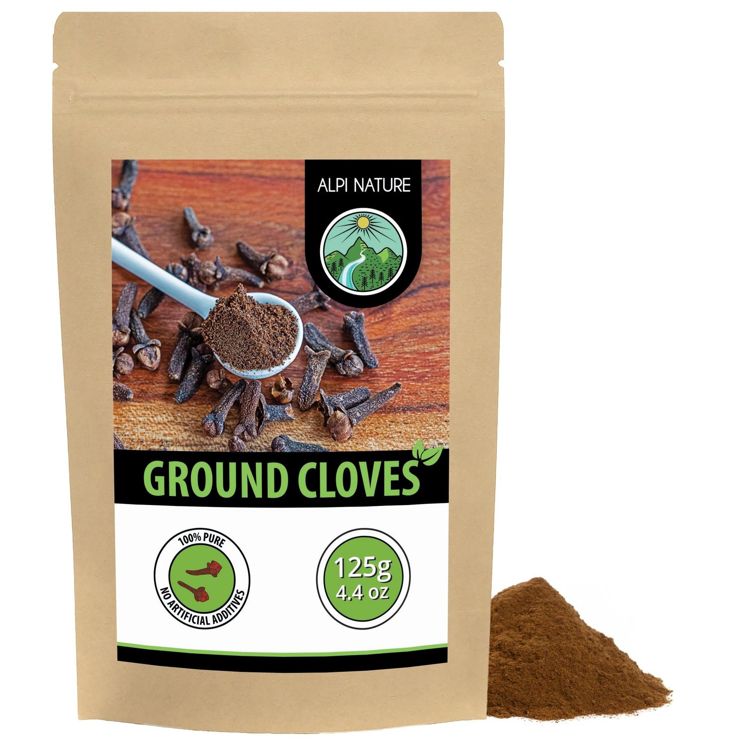 Alpi Nature Cloves Ground 125g 4.4 oz, Clove Powder, Ground Cloves Spice for Cooking