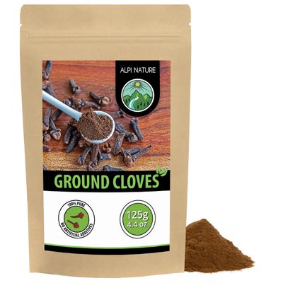 Alpi Nature Cloves Ground 125g 4.4 oz, Clove Powder, Ground Cloves Spice for Cooking
