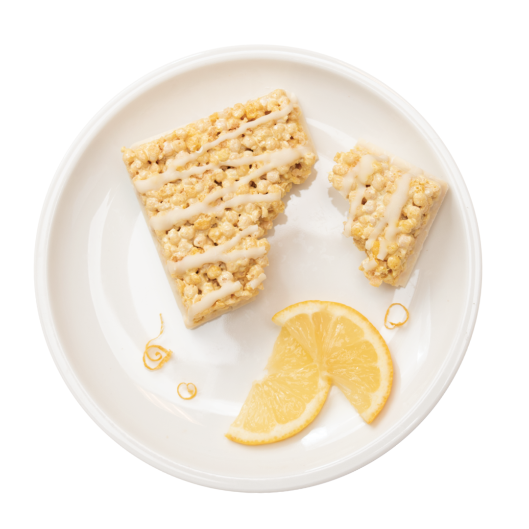 Lemon Crispy Squares