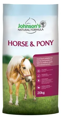 Johnsons Horse &amp; Pony Pellets 20KG