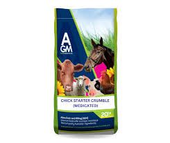 AGM Chick Starter Crumble (Medicated) - 20kg