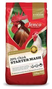 JENCO 20% Chick Starter Mash - 20kg