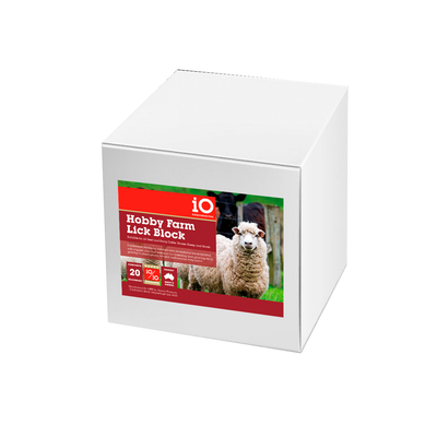 IO Hobby Farm Lick Block -  20kg