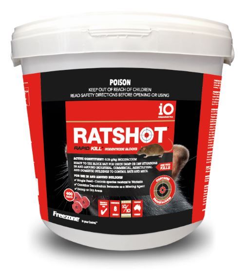 IO Ratshot Rapid RED  - 800g