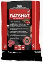 IO Rat Shot Rapid Kill 250 gm - Red Block