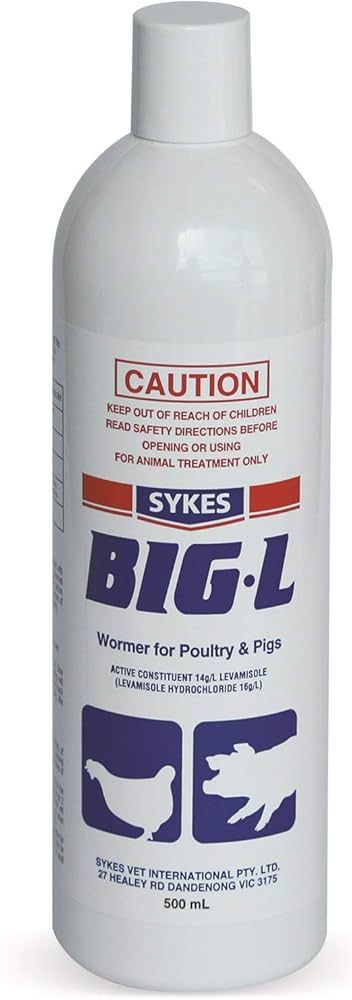 SYKES Big L Pour on Wormer - 500mL
