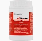 RANVET Small Dog All Wormer Bottle (100)