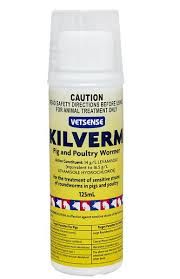 VETSENSE Kilverm Pig + Poultry Wormer - 125ml