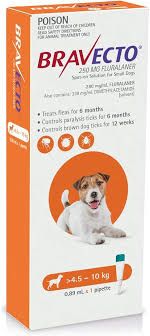 BRAVECTO Dog Spot On 4.5-10kg Orange - 1 pack