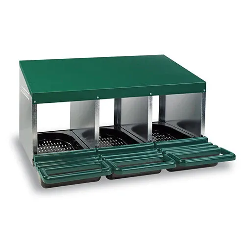 BB Metal Nesting Box  - 3 Bay