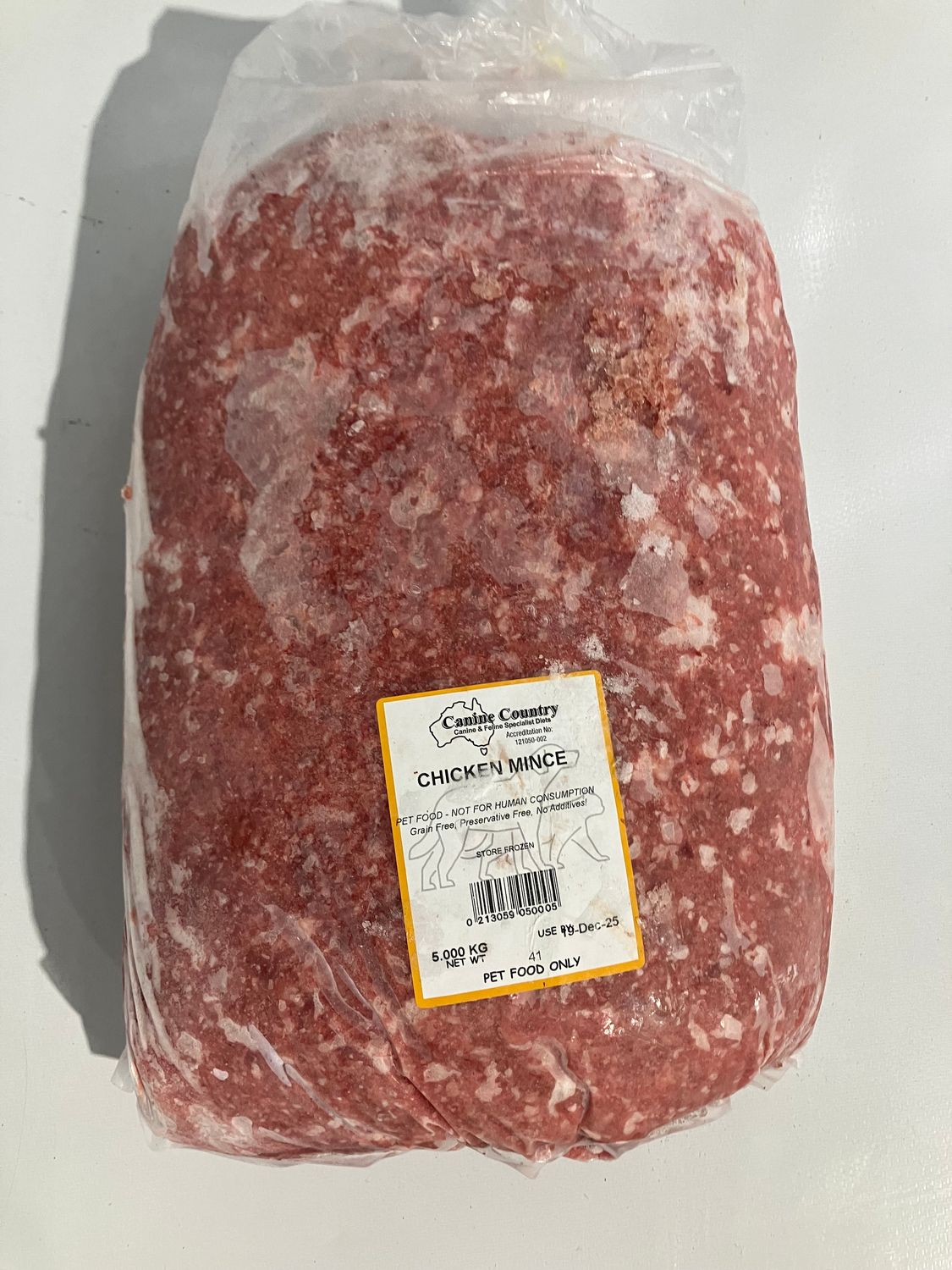 CANINE COUNTRY Chicken Mince - 5kg