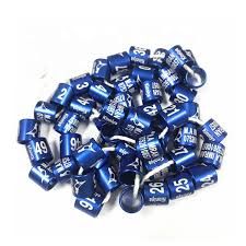 AUSTWIDE Finch/Canary Leg Bands Metal 10pk