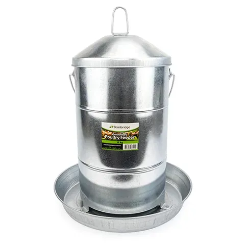 BB Galvanised Poultry Feeder - 12kg