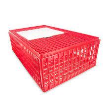 BB Poultry Transport Crate - Red
