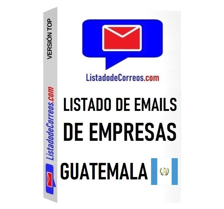Listado de Emails de Empresas Guatemala