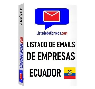 Listado de Emails de Empresas Ecuador