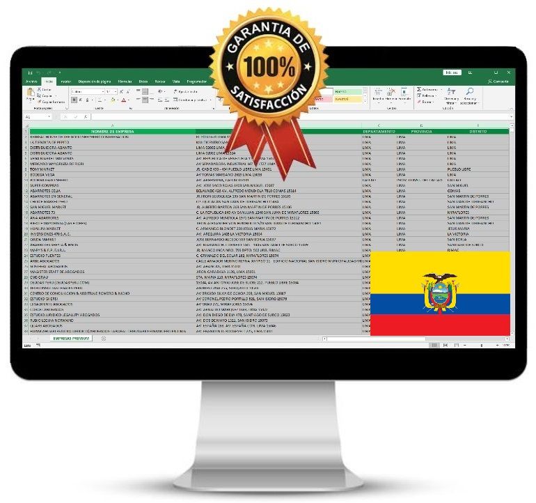 Pack de Empresas Ecuador