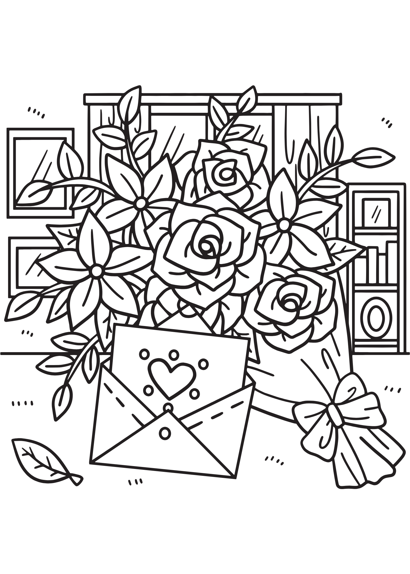 Mr & Mrs Wedding Colouring Book