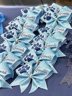 Full Size Leopards Paw Bow