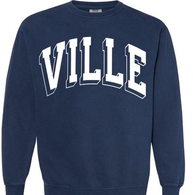 VILLE - Vintage Washed Relaxed Sweatshirt