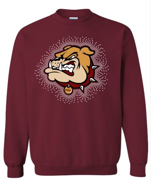 SMF Bulldog Crewneck Sweatshirt