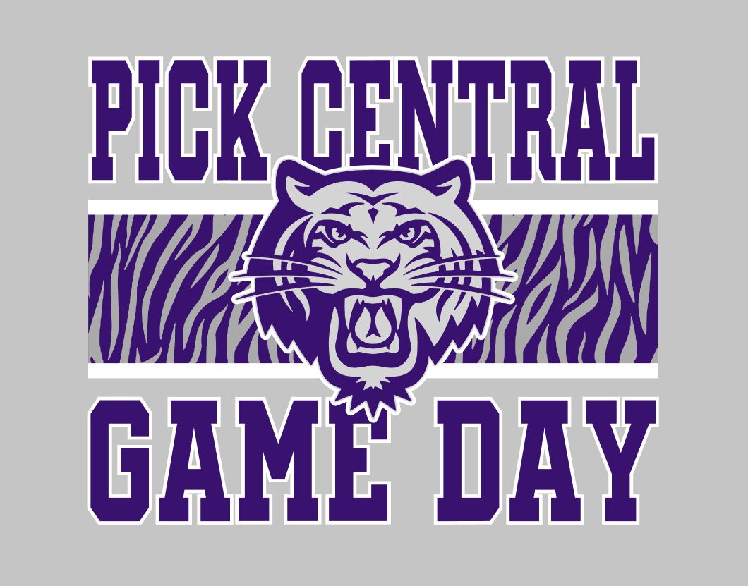 Pick Central GAMEDAY Tiger Print - YOUTH