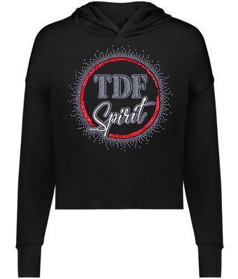 TDF Spirit Rhinestone Effortless Hoodie - Ladies &amp; Girls